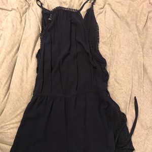 Navy romper